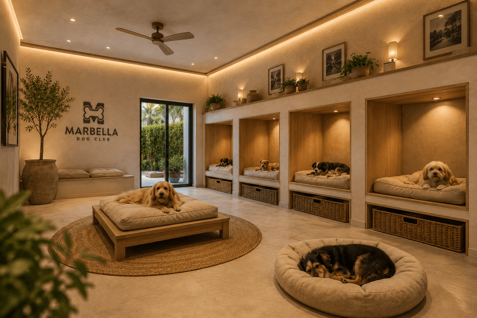 Habitaciones premium · interior cálido
